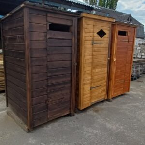 Туалет односкатний (класичний)