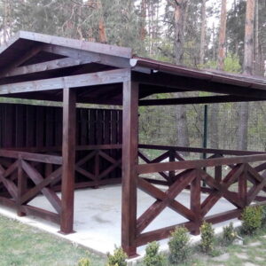 Дерев'яна альтанка "Забір'я"