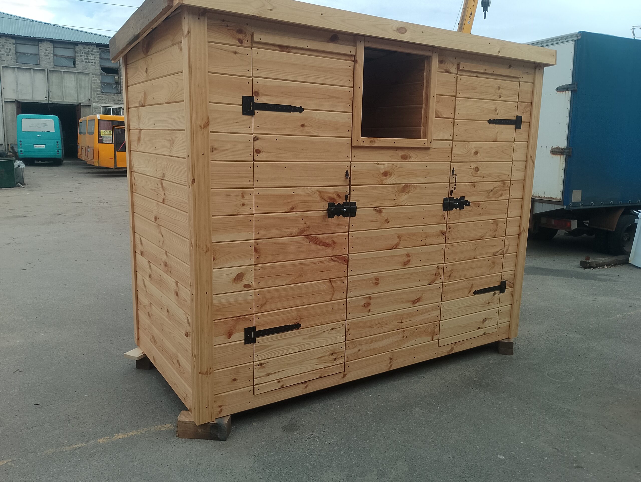 Туалет та душова кабіна - 120*250 см. Без фарбування